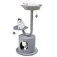 The Serenity - Cat Tower - Curved Metal Frame