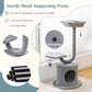 The Serenity - Cat Tower - Curved Metal Frame