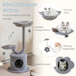 The Serenity - Cat Tower - Curved Metal Frame