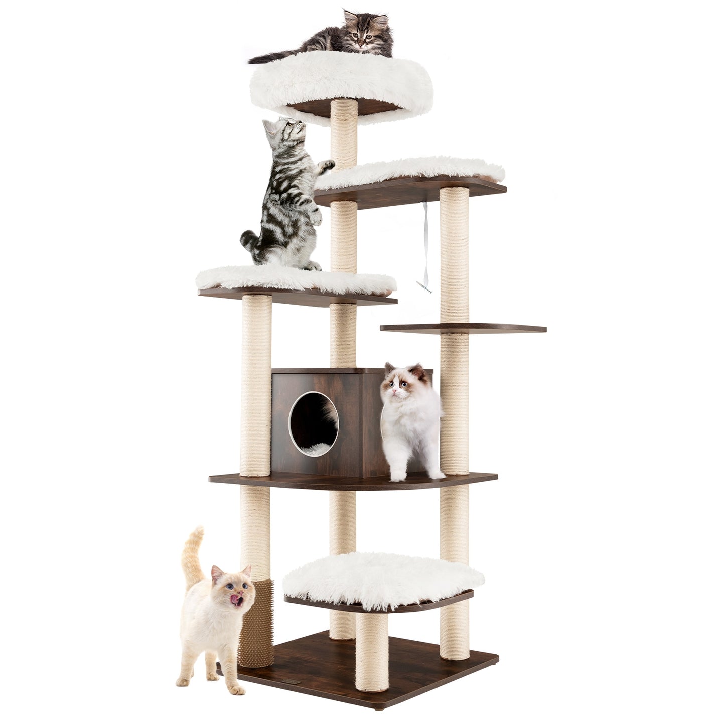 Fluffy Cloud - Cat Tree - 7 Tier