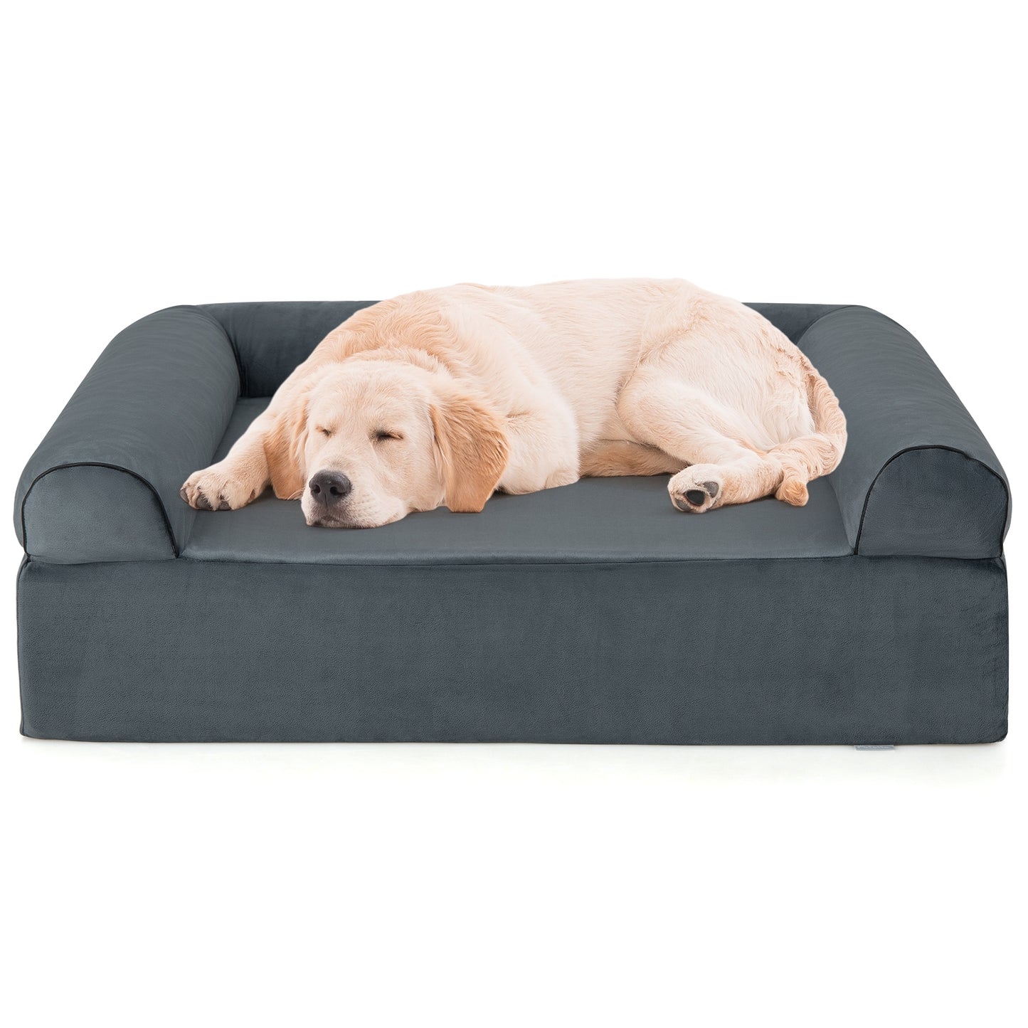 Extra Thick Orthopedic Memory Foam Dog Bed for Large Dogs