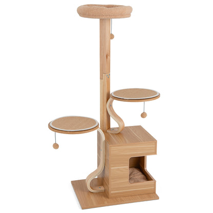 The Royal Oak -  Cat Tree - Washable Cushions